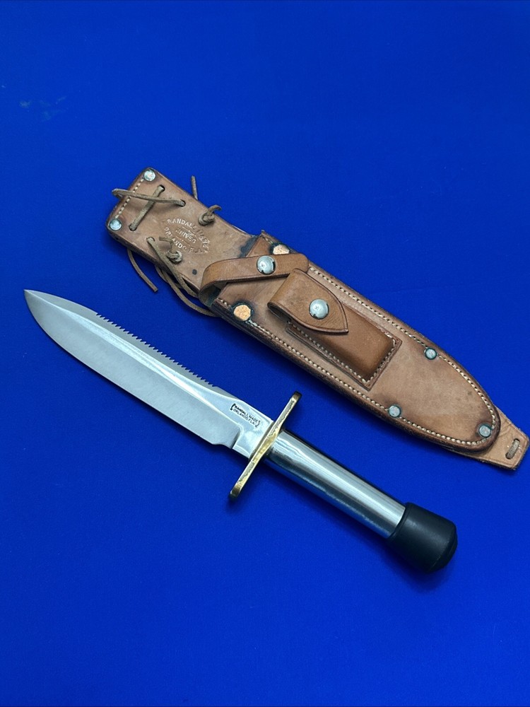 Vintage Randall Model 18 Crutchtip ~ Riveted Sheath