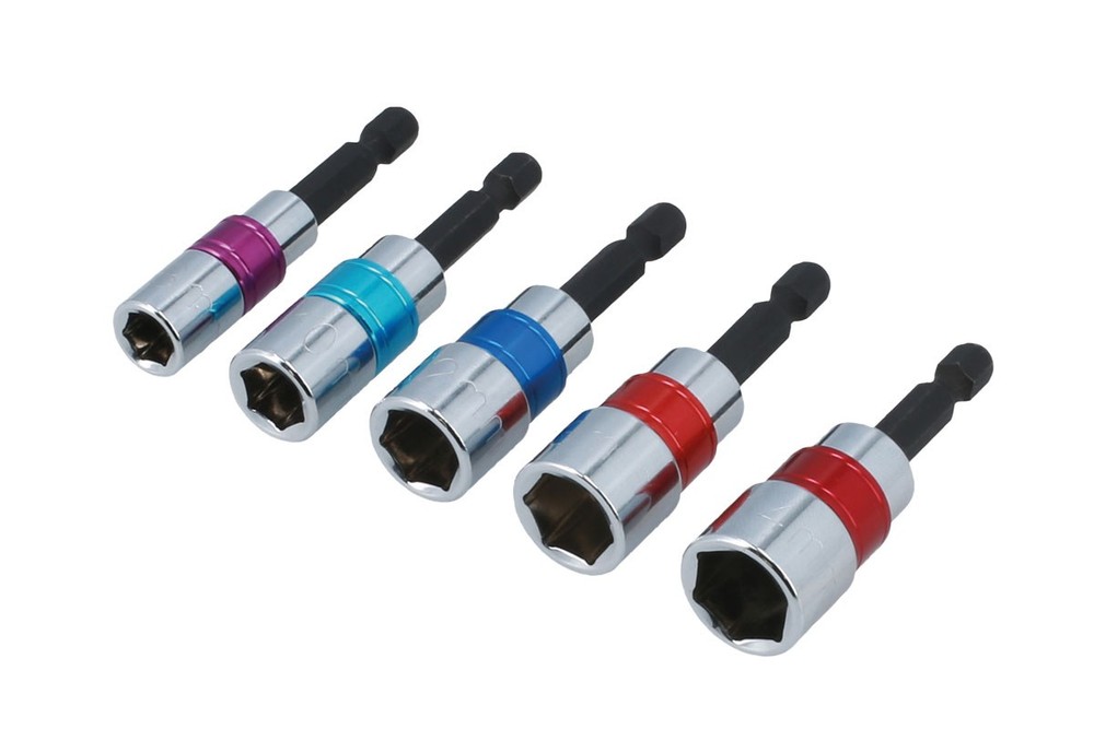 Laser Tools Nut Driver with Quick Chuck Set 5pc 8947