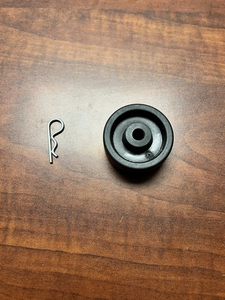 Adjustable Base Bed roller guide wheel and pin