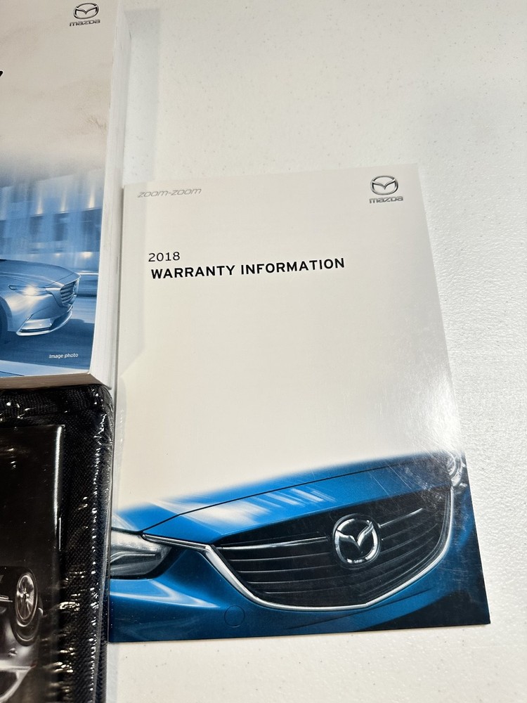 2018 Mazda CX-9 Owner's Manuals Set OEM