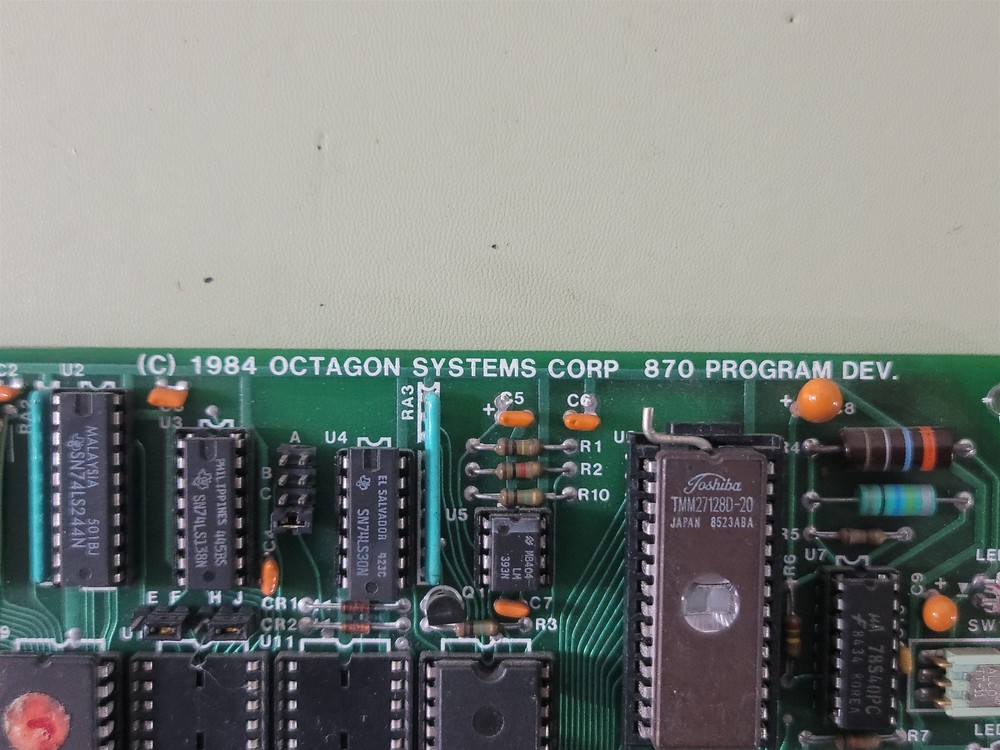 Octagon Systems 870 Program Dev. Board w/ Toshiba TMM27128D-20