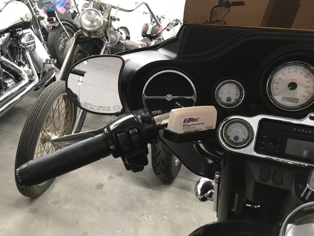 EZ Pass Motorcycle Holder handle bar clamp 1 inch