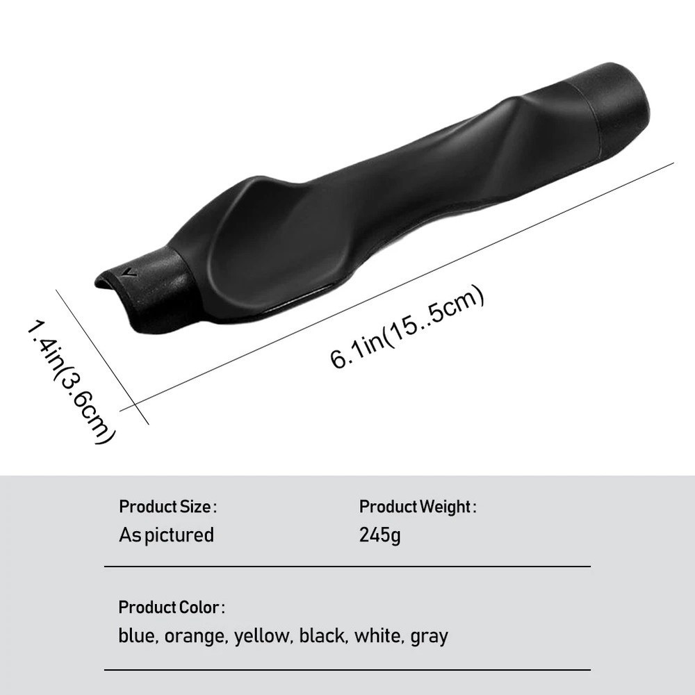 Golf Grip Trainer Attachment for Improving Hand Positioning