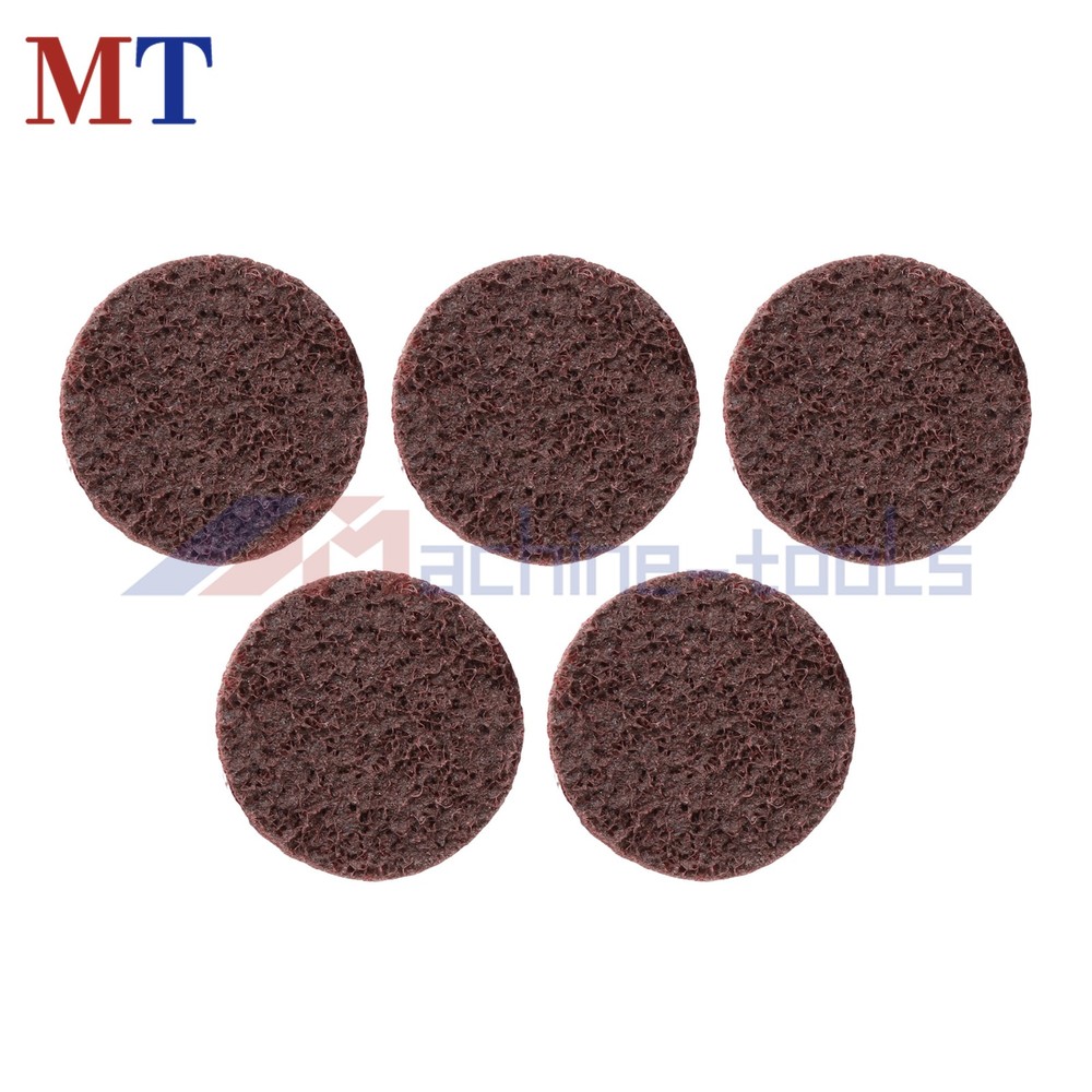 2 Inch Medium Nylon Surface Conditioning Quick Change Sanding Discs - 25 Pack