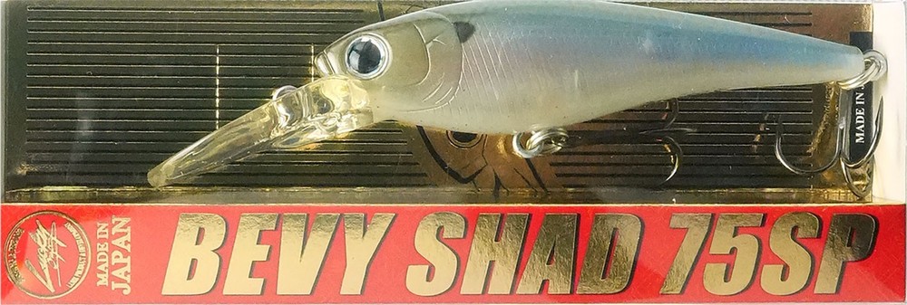 LUCKY CRAFT Bevy Shad 75SP - 238 Ghost Minnow