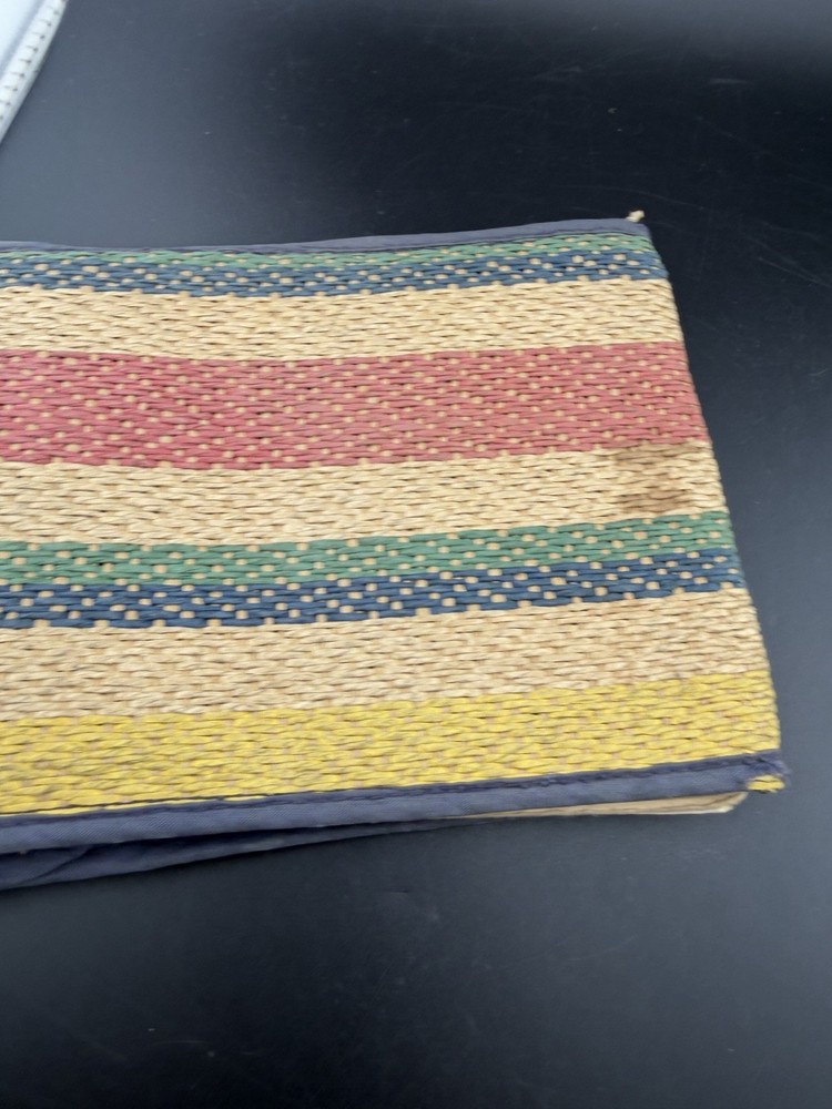 War Ration Books And Hand Woven Holder Case