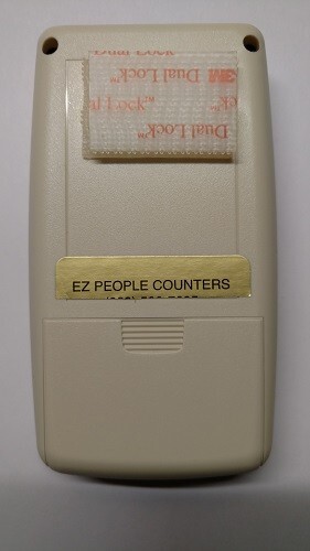 battery powered directional people counter