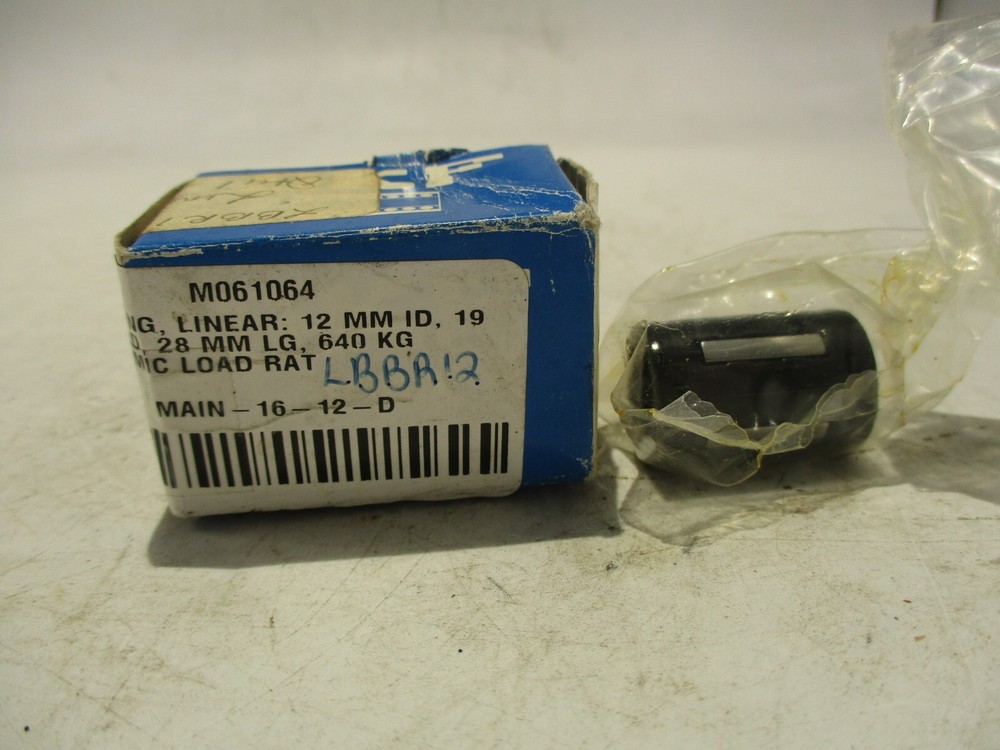 NEW SKF LBBR-12 LINEAR BEARING
