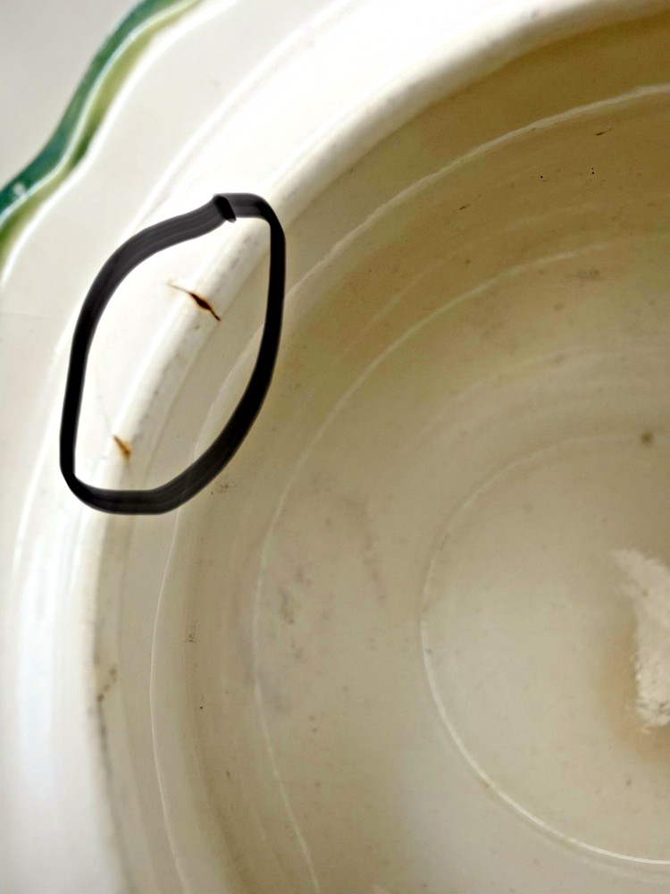 H. BeaugArt Designs Ceramic Teapot-Floral Pattern