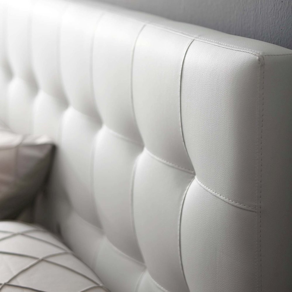 Lily Upholstered Vinyl Full Headboard