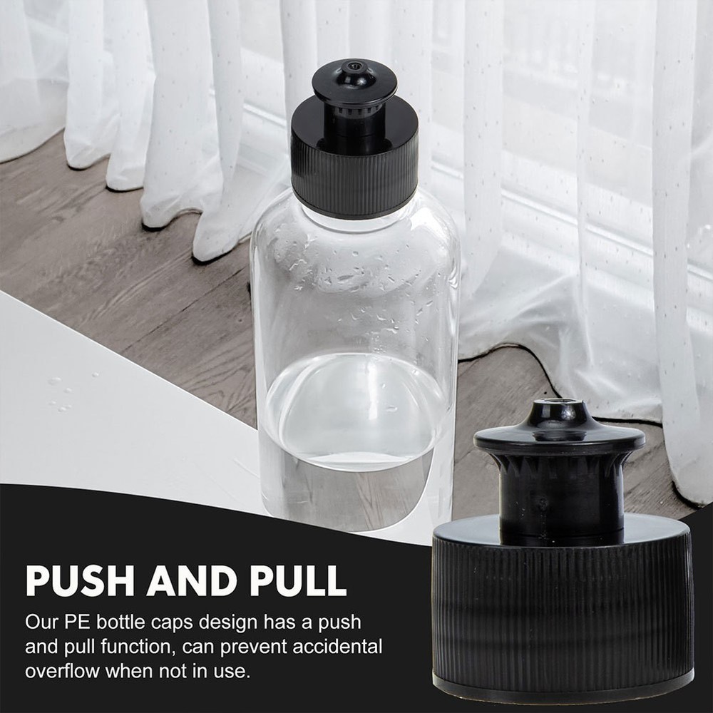 10 Pcs Hand-pulled Mineral Water Cover Replacement Tops for Bottles Caps