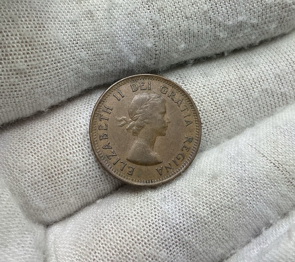 1955 Canada 1 Cent NSF - J408