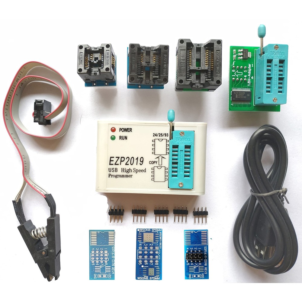 EZP2019 High Speed USB SPI chip Programmer IC eprom Programmer Socket Support