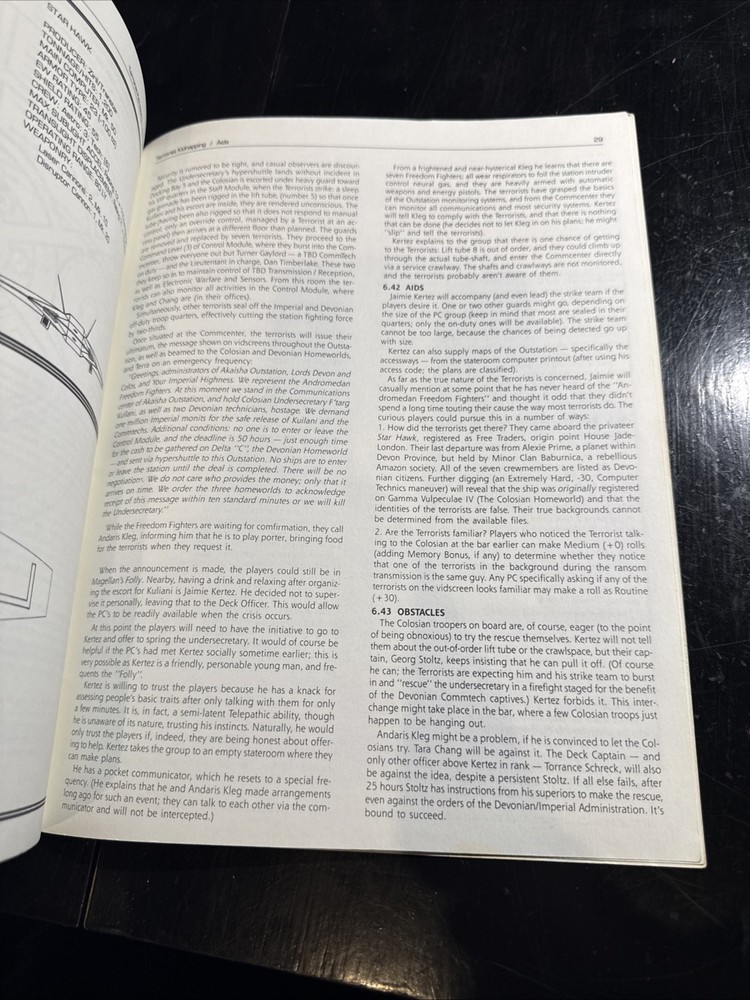 Action on Akaisha Outstation: A Space Master Campaign Module