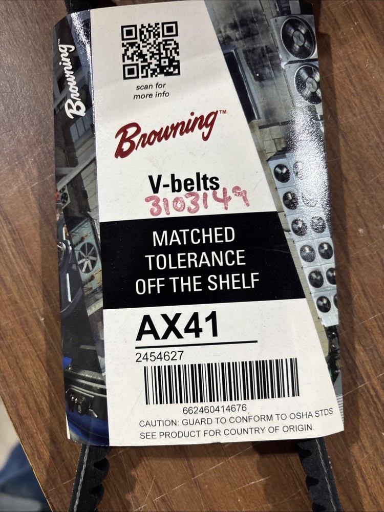 AX-41 Browning Notched Belt