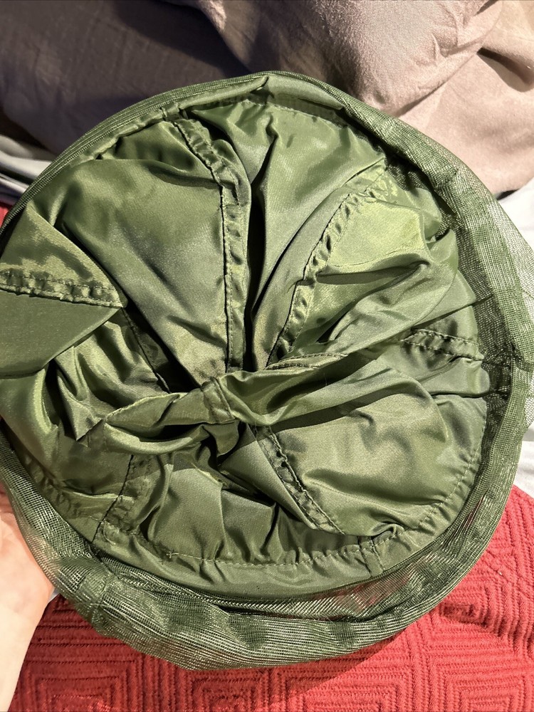 Tru-Spec Mosquito Net Hat NEW Hunting Woods Solid Green