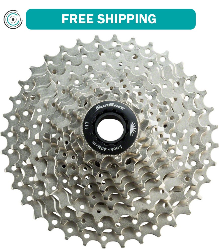 SunRace MS1 Cassette - 10 Speed, 11-36t, Silver