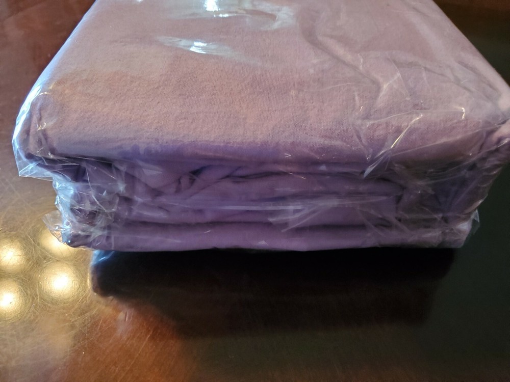 Brushed Flannel Massage Table 3 Piece Sheet Set Lavender