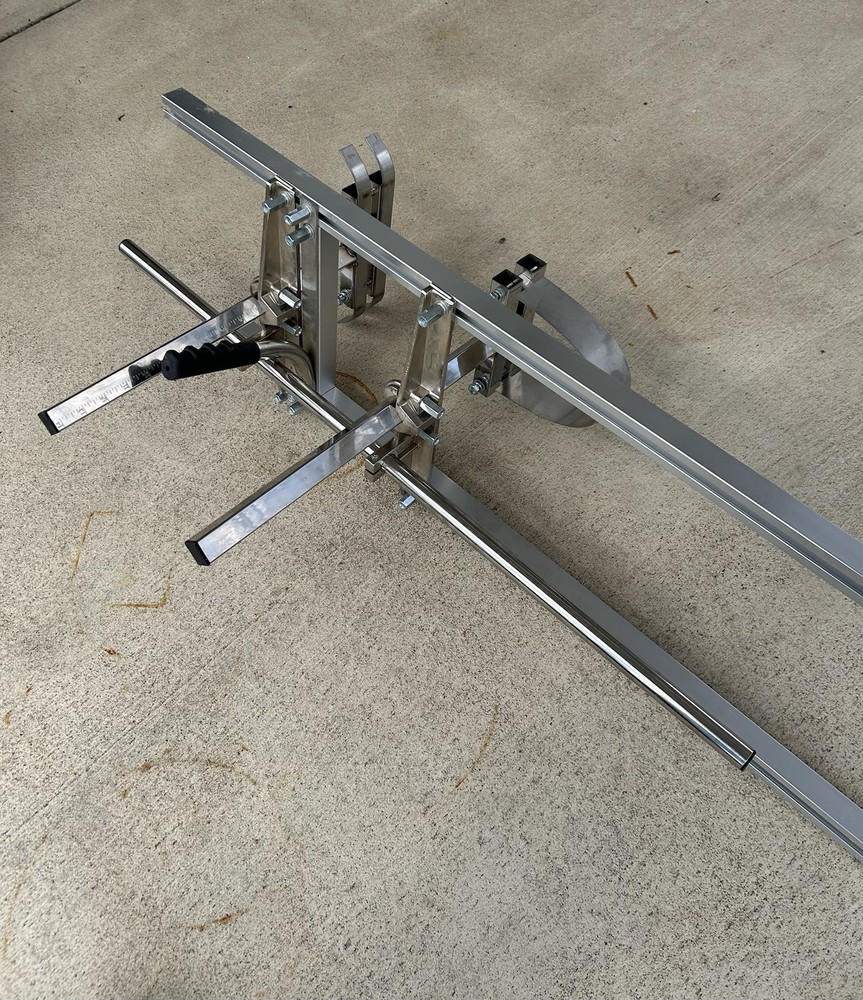 Portable Chainsaw Mill 36" Planking Milling - Silver
