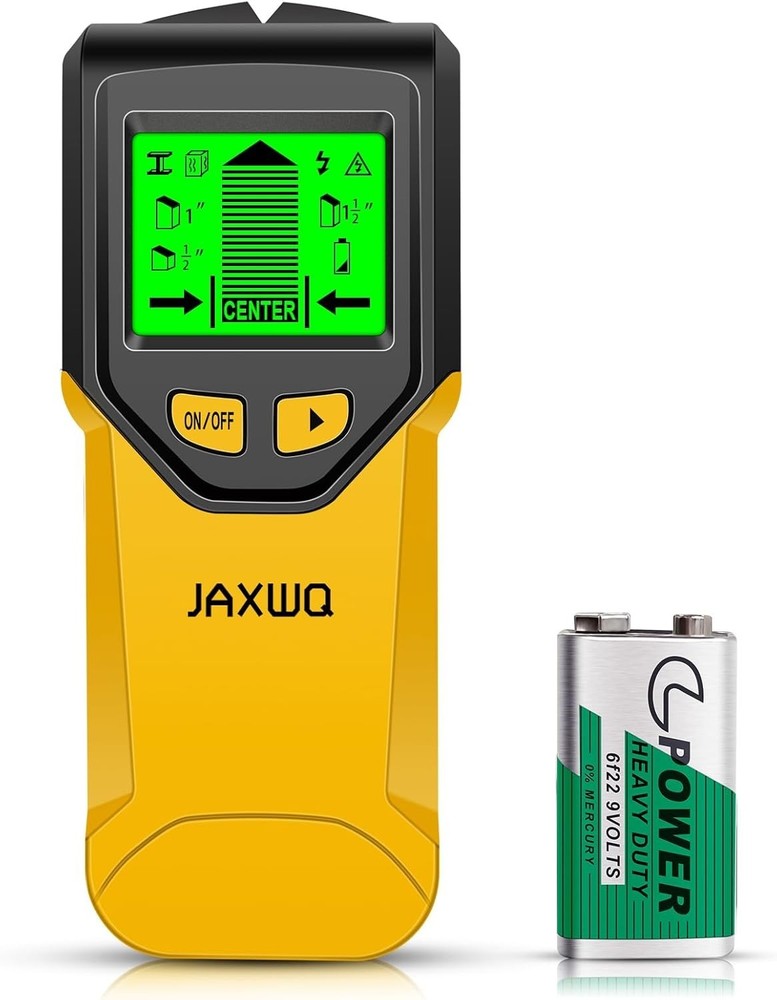 Battery-Powered Wall Scanner with Audio Alerts for Efficient Detection