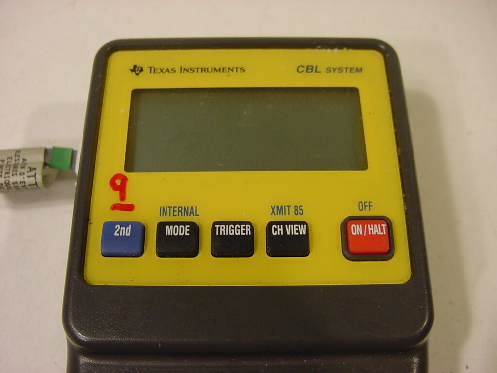 TEXAS INSTRUMENTS CBL SYSTEM LAB DATA COLLECTOR CALCULATOR