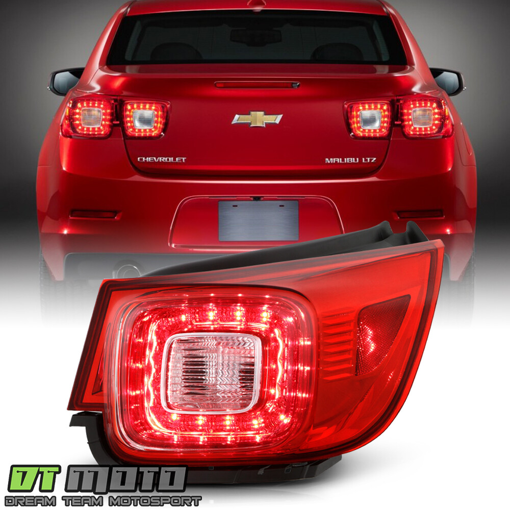 2013-2015 Chevy Malibu LTZ Limited LTZ Outer LED Tail Light Lamp Passenger Side