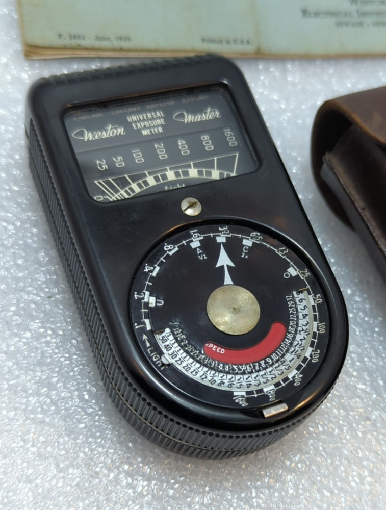Vintage Weston Master Universal Exposure Light Meter Model 715