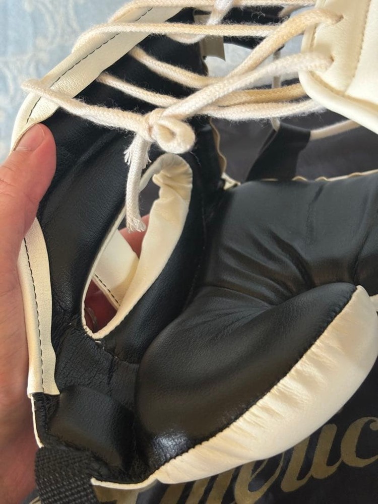 Winning Boxing Head gear FG-2900 Face Guard size L White String-type Used