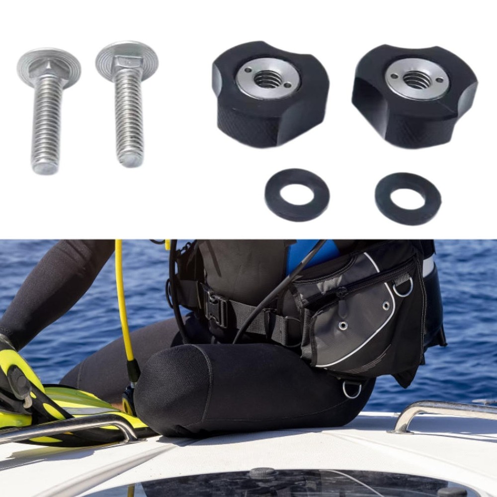 1 Pair Diving Screws for Backplate Compact Maintenance for
