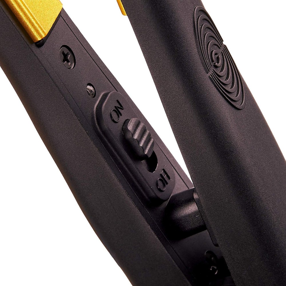 Professional Ceramic Mini Flat Iron 1/2", Anti-Frizz, Fast Heating, Versatile...