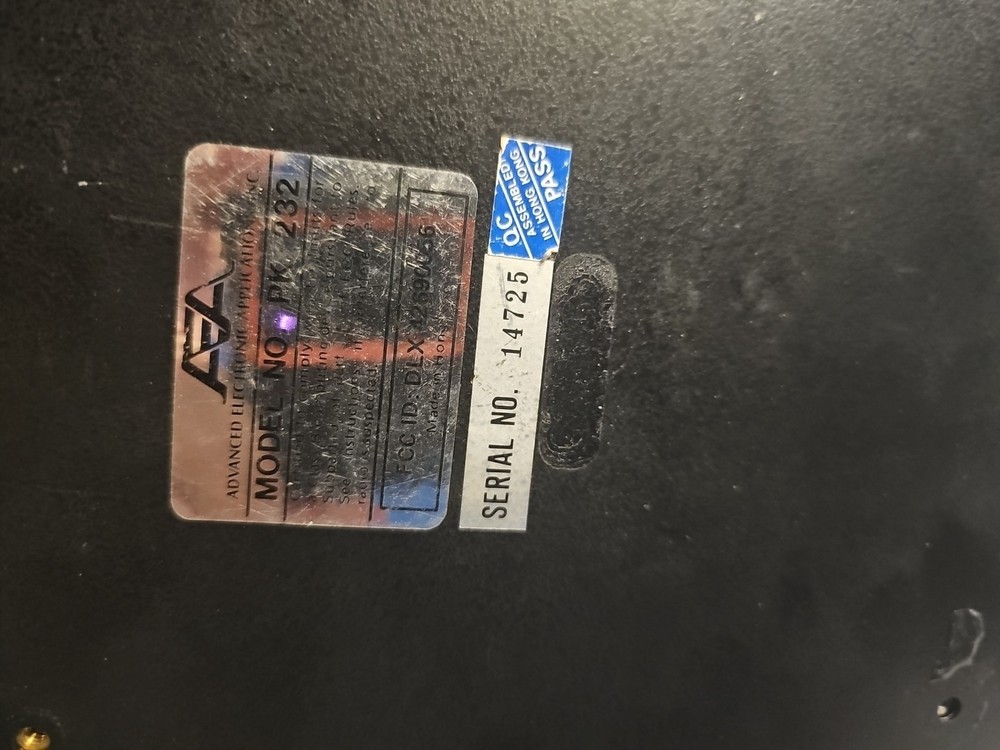 AEA Pakratt PK-232 Multi-Mode Data CONTROLLER Untested