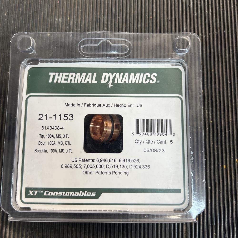 Thermal Dynamics 21-1153 Tip 100A Ms 5 pack