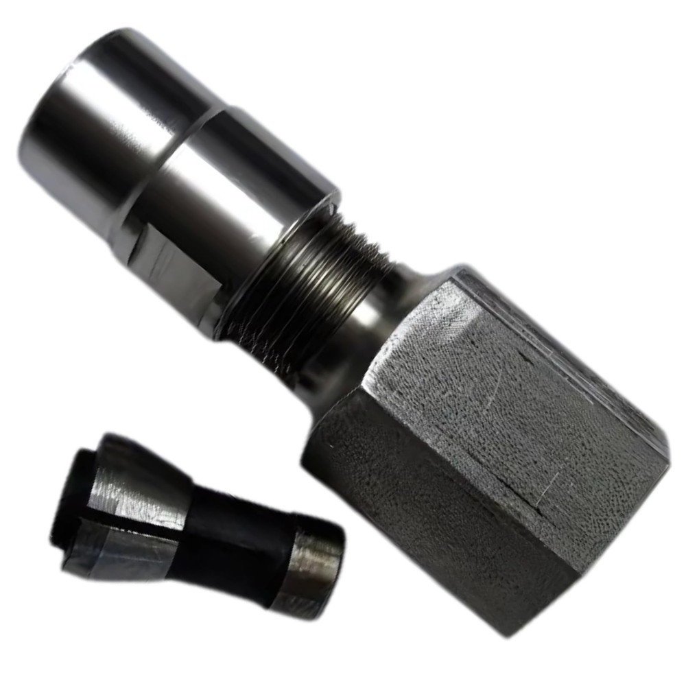 Flapper Adapter 5/8 UNC Thread with 1/4" Collet