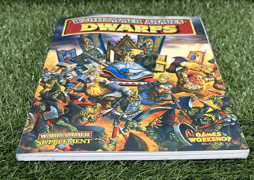 Warhammer Fantasy Army Supplement Book Dwarfs 1993