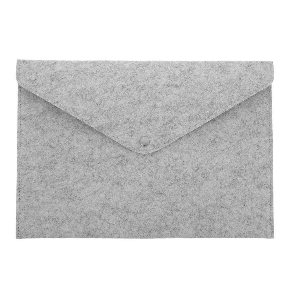 Felt Paper Organizer Document Folder Letter Size Briefcase Envelope Handbag