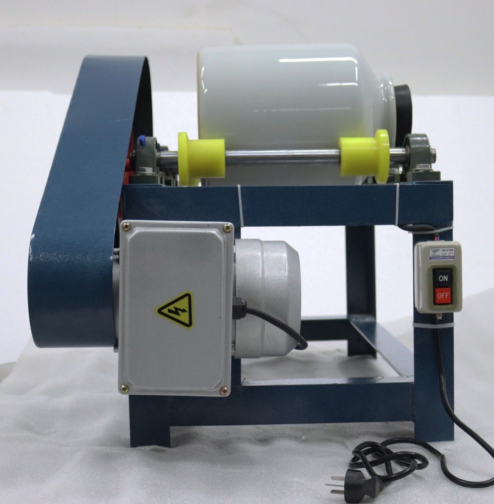 Lab Ceramic Ball Mill Grinding Machine 2*5L Horizontal Grinder for Links Glazes