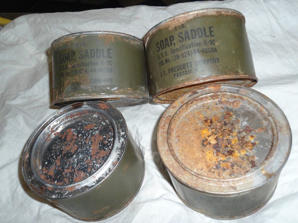 WWII US Army Cavalry Saddle Soap