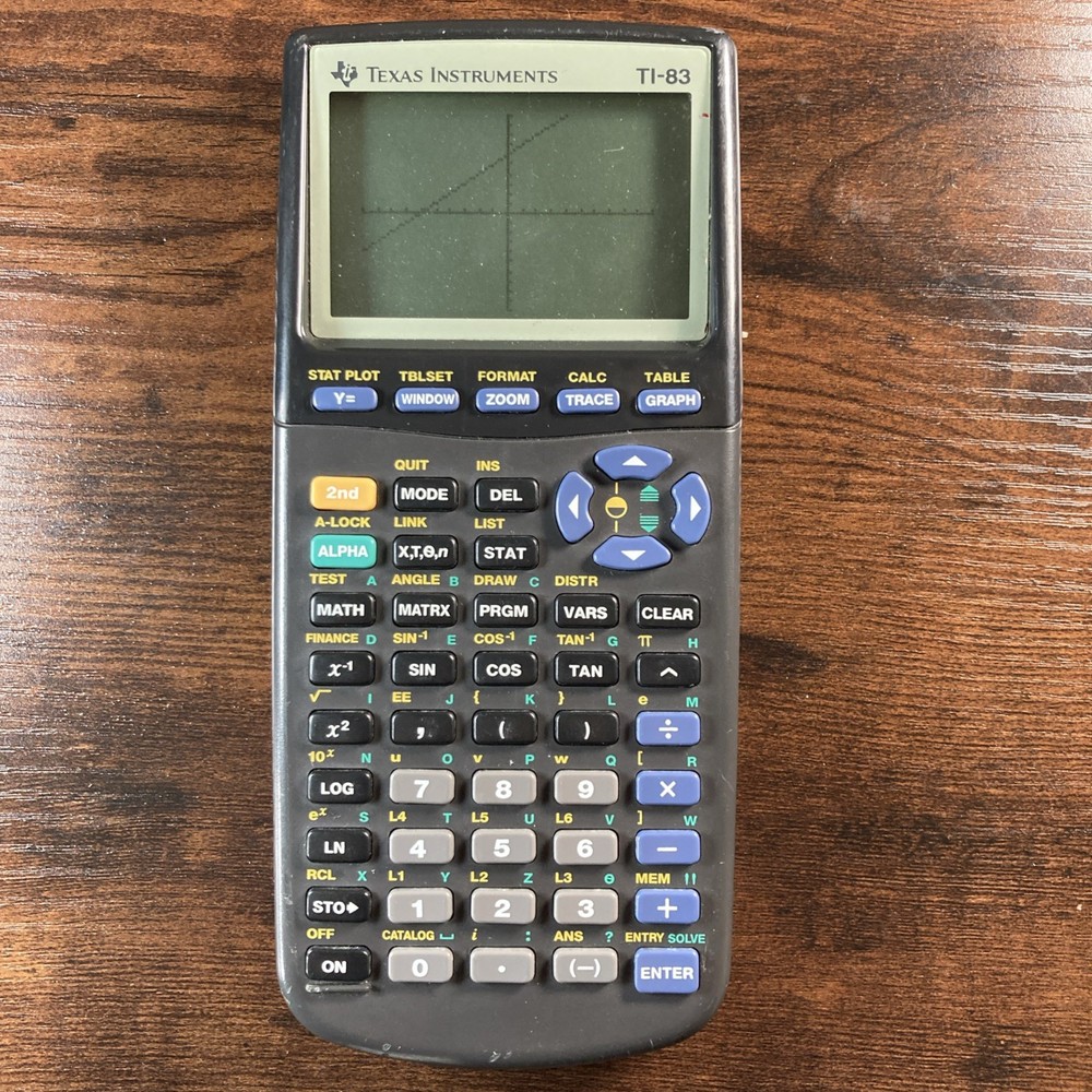 Texas Instruments TI-83 Handheld Graphing Calculator