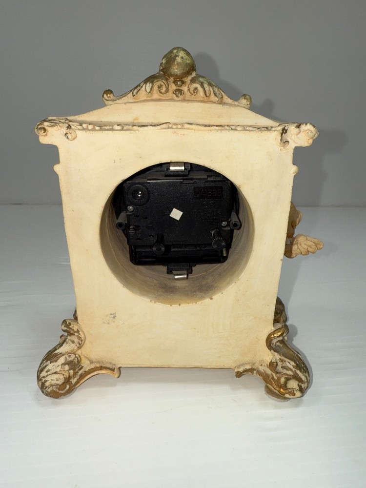 TURTLE KING CORP CHERUB ANGELS CLOCK UNTESTED