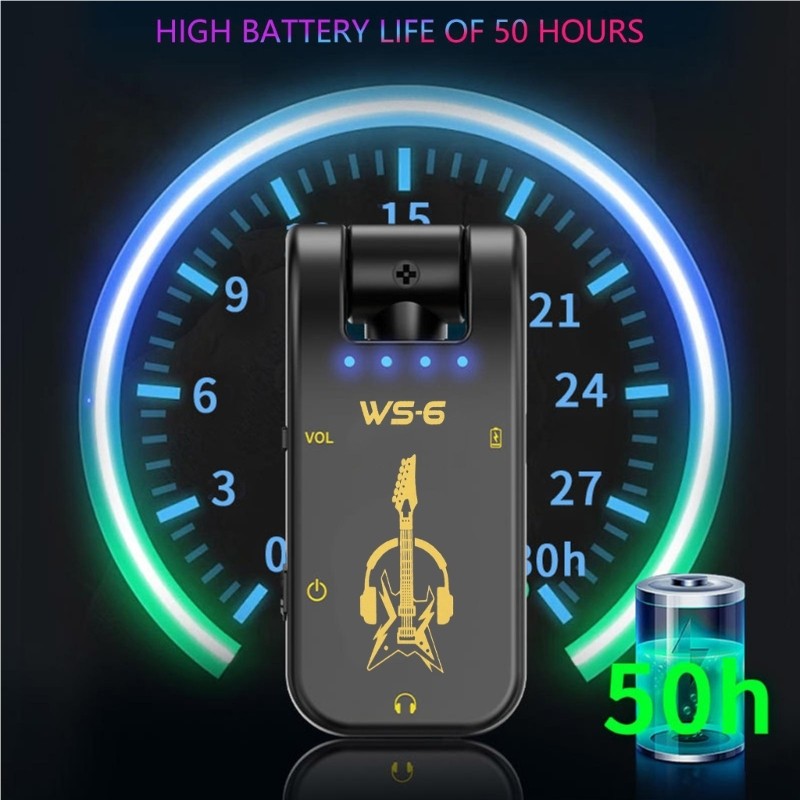 Guitar Pickup System Effects Modes Seamless Amplifier Compatibility Construction