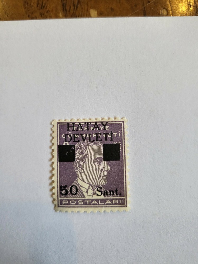 Stamps Hatay Scott #3 nh