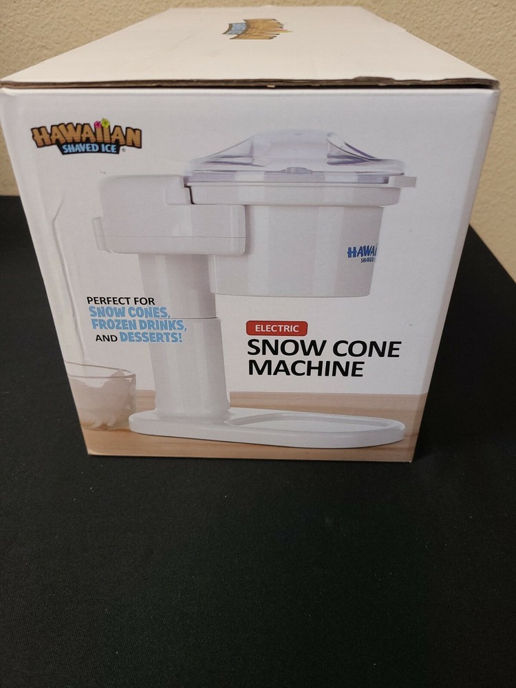 Electric Snow Cone Machine - Easy To Use - NEW Open Box