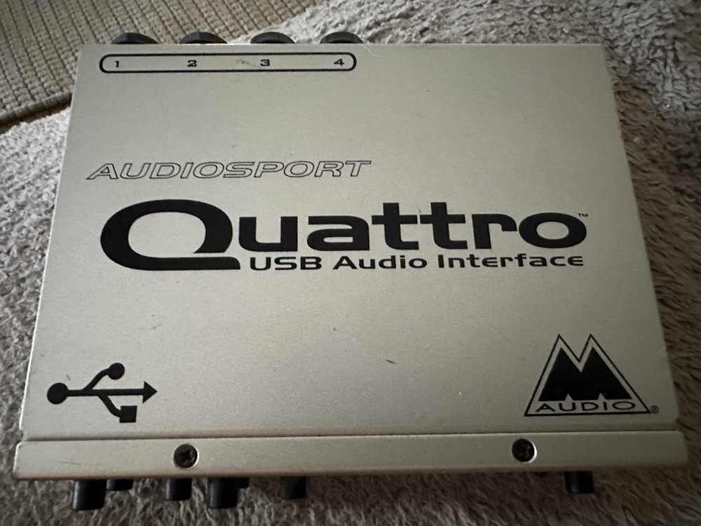 M-Audio Audiosport Quattro USB Audio Interface