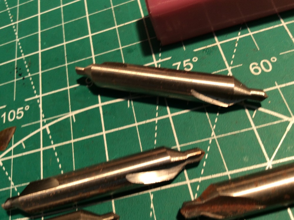 4 pc. Generic #5 HSS Combination Center Drill Countersink New (422)