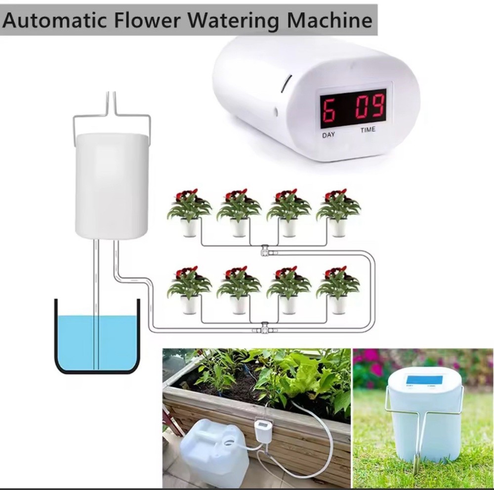 16-Head Automatic Drip Irrigation System – Smart Self-Watering Kit for Plants