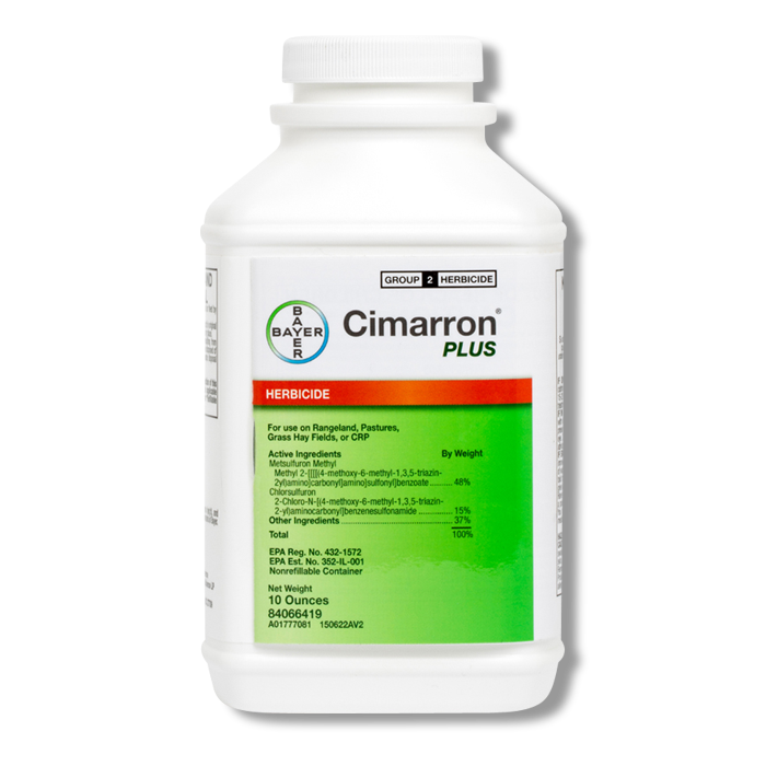 Cimarron Plus Herbicide 10oz- Chlorsulfuron Range & Pasture