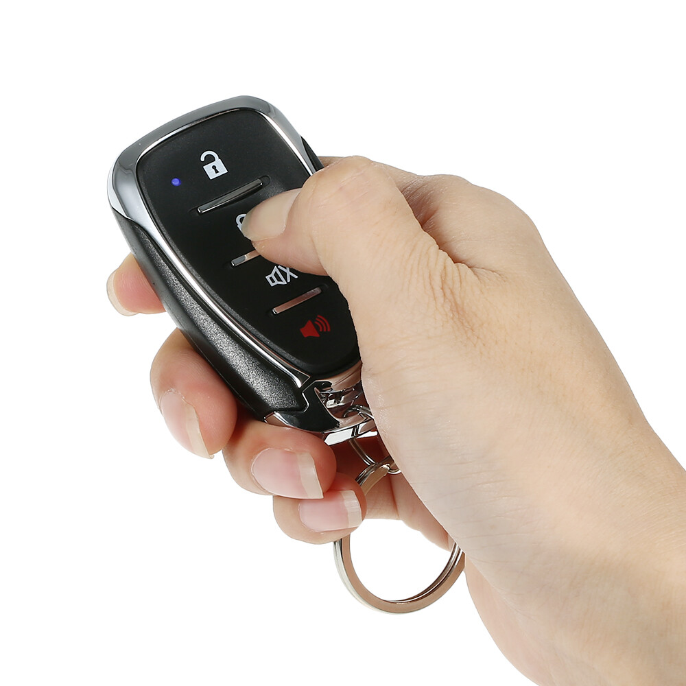 Car Alarm Remote Start Keyless Vehicle Security System 2 Remote Controller R2I1