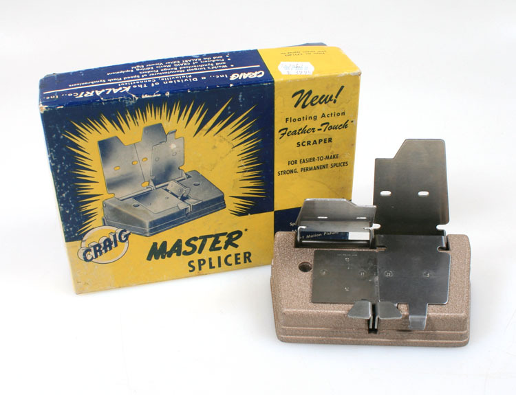 8MM   16MM SPLICER IN ORIG. BOX