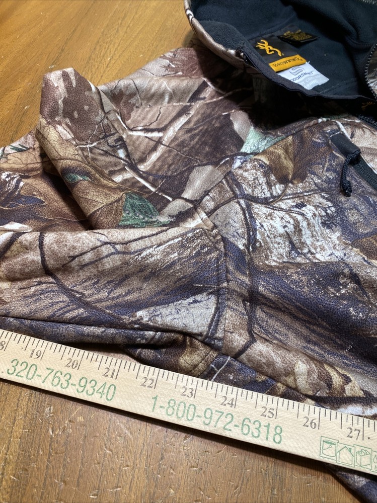 Mens BROWING Hell's Canyon ODORSMART Realtree Softshell Jacket M