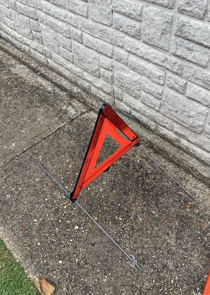 Porsche Boxster Warning Triangle